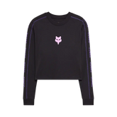 Womens Image Phantom Long Sleeve Crop Tee
