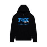 Womens Checker Fleece Pullover