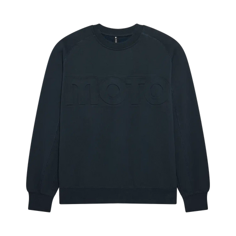 Moto-X Oversized Crew Sweatshirt