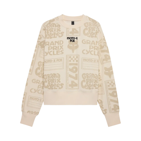 Womens Circa 74 Oversized Crew
