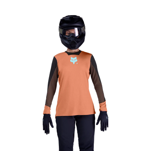 Womens Defend Elevated Long Sleeve Jersey