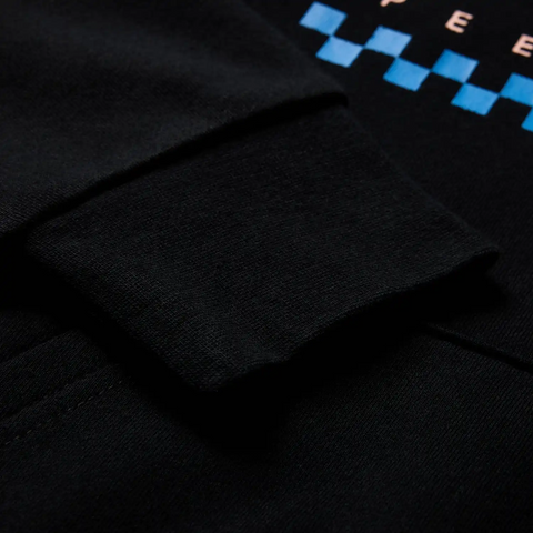 Womens Checker Fleece Pullover