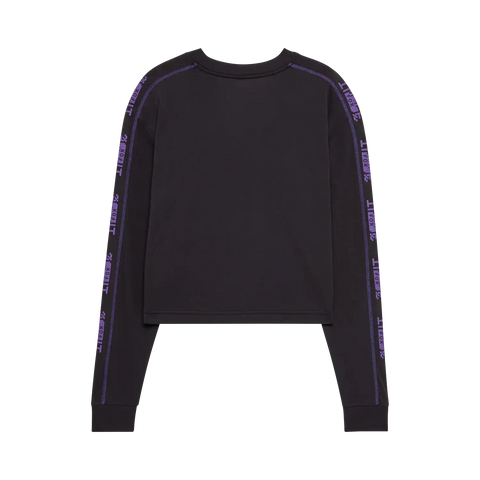 Womens Image Phantom Long Sleeve Crop Tee