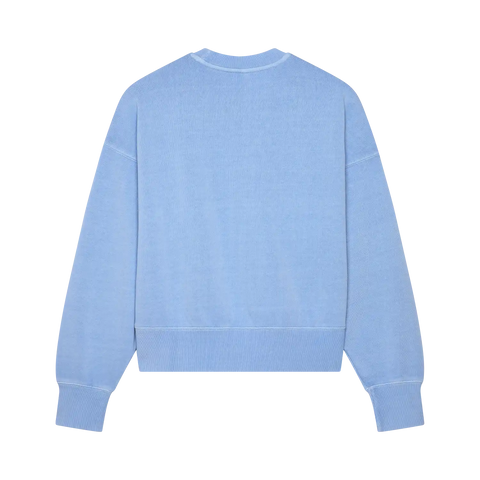 Womens Wordmark Oversized Crew Pullover