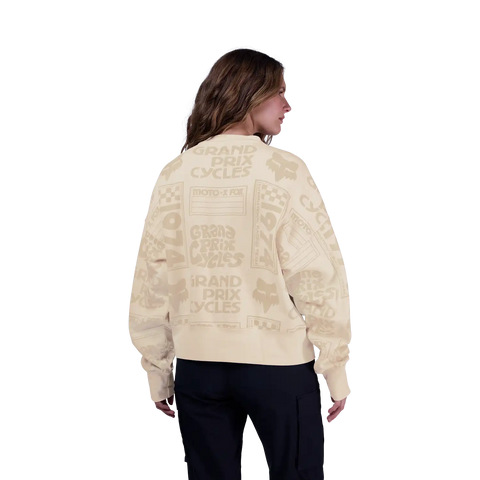 Womens Circa 74 Oversized Crew