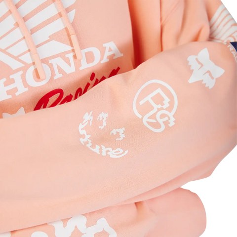 Womens Fox x Honda Oversized Pullover Hoodie