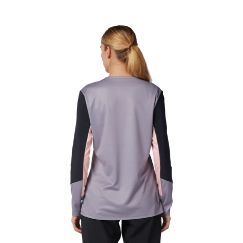 Womens Defend Long Sleeve Jersey