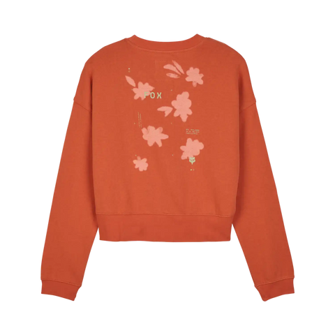 Womens Byrd Pullover Crew Sweatshirt
