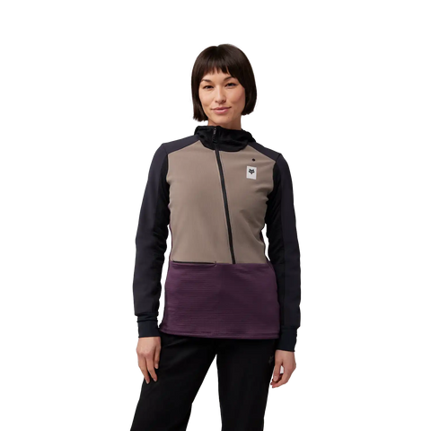 Womens Defend Thermal Hoodie