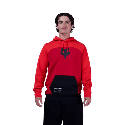 Fracture Paneled Pullover Hoodie