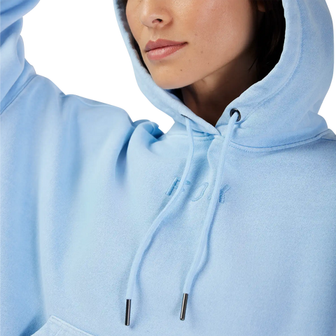 Womens Wordmark Oversized Pullover Hoodie