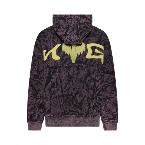 Image Print Fleece Pullover
