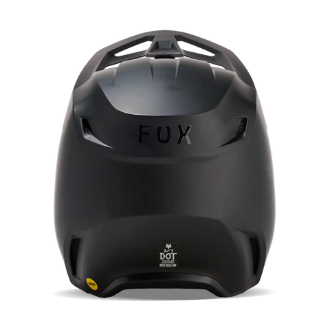 Youth V1 Matte Black Helmet