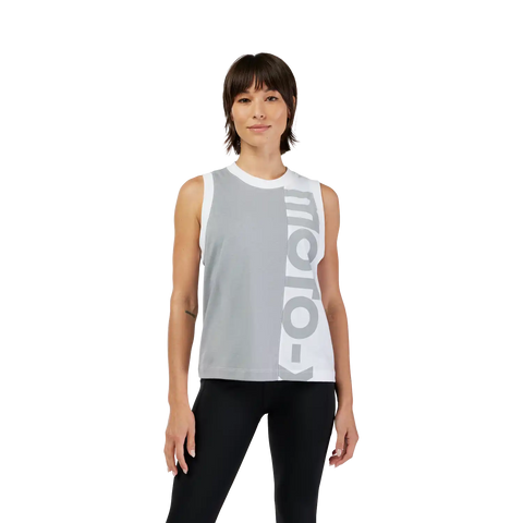 Womens Moto-X Blocked Tank