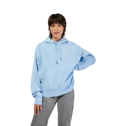 Womens Wordmark Oversized Pullover Hoodie