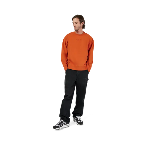 Wordmark Oversized Crew Pullover
