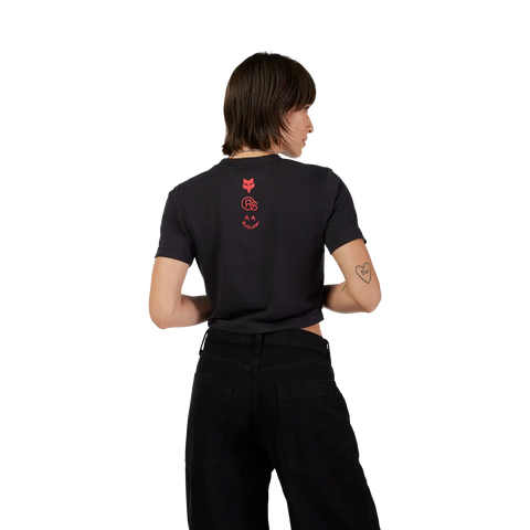 Womens Fox x Honda Baby Tee