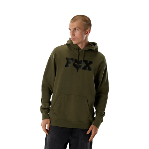 F Head X Fleece Pullover Hoodie
