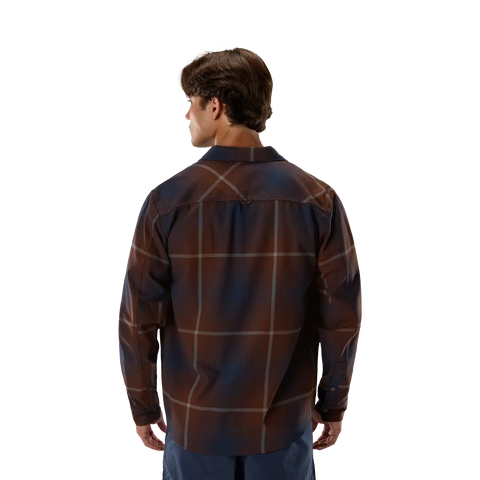 Survivalist Fire Long Sleeve Flannel Shirt