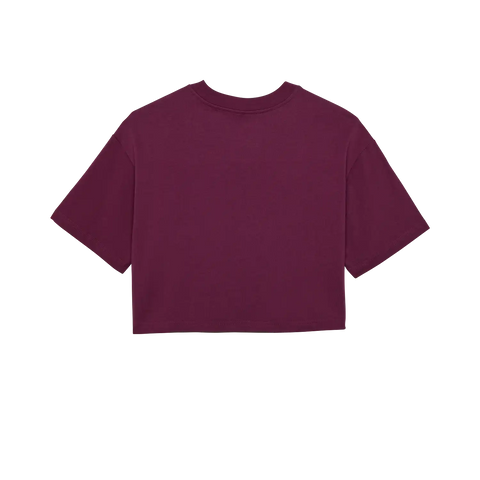 Womens Wordmark Premium Crop Tee