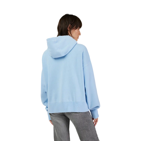 Womens Wordmark Oversized Pullover Hoodie