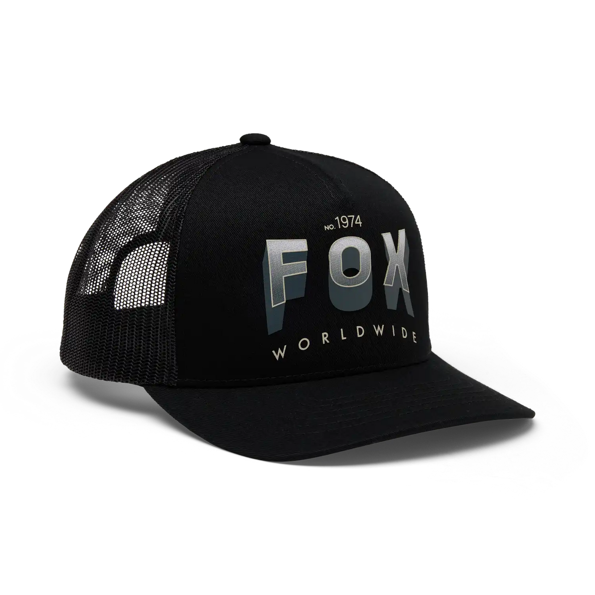 Block Mesh Trucker Hat