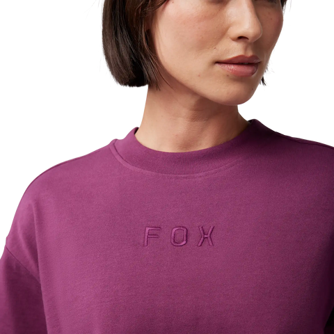 Womens Wordmark Premium Crop Tee