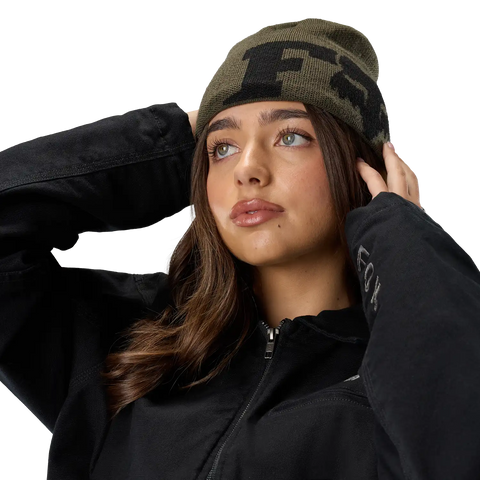 F Head X Jacquard Beanie