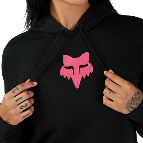 Womens Fox Head Pullover Hoodie