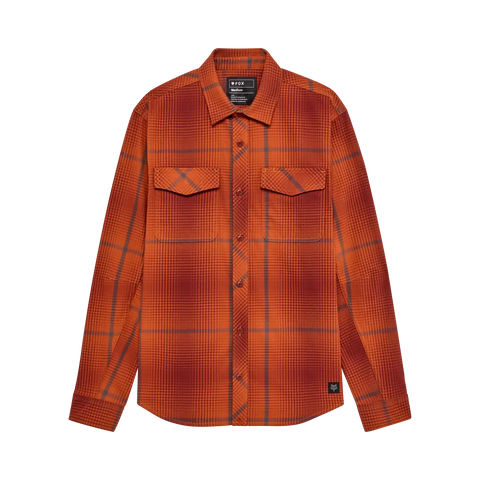 Survivalist Fire Long Sleeve Flannel Shirt