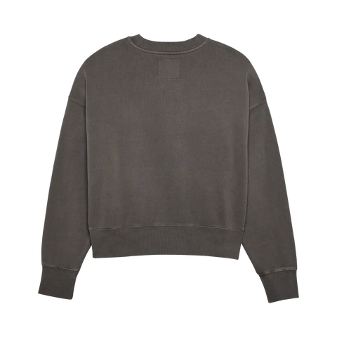 Womens Wordmark Oversized Crew Pullover