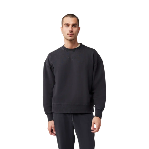 Wordmark Oversized Crew Pullover