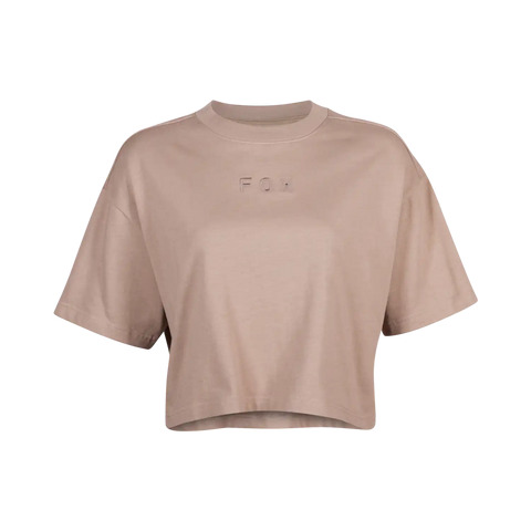 Womens Wordmark Premium Crop Tee