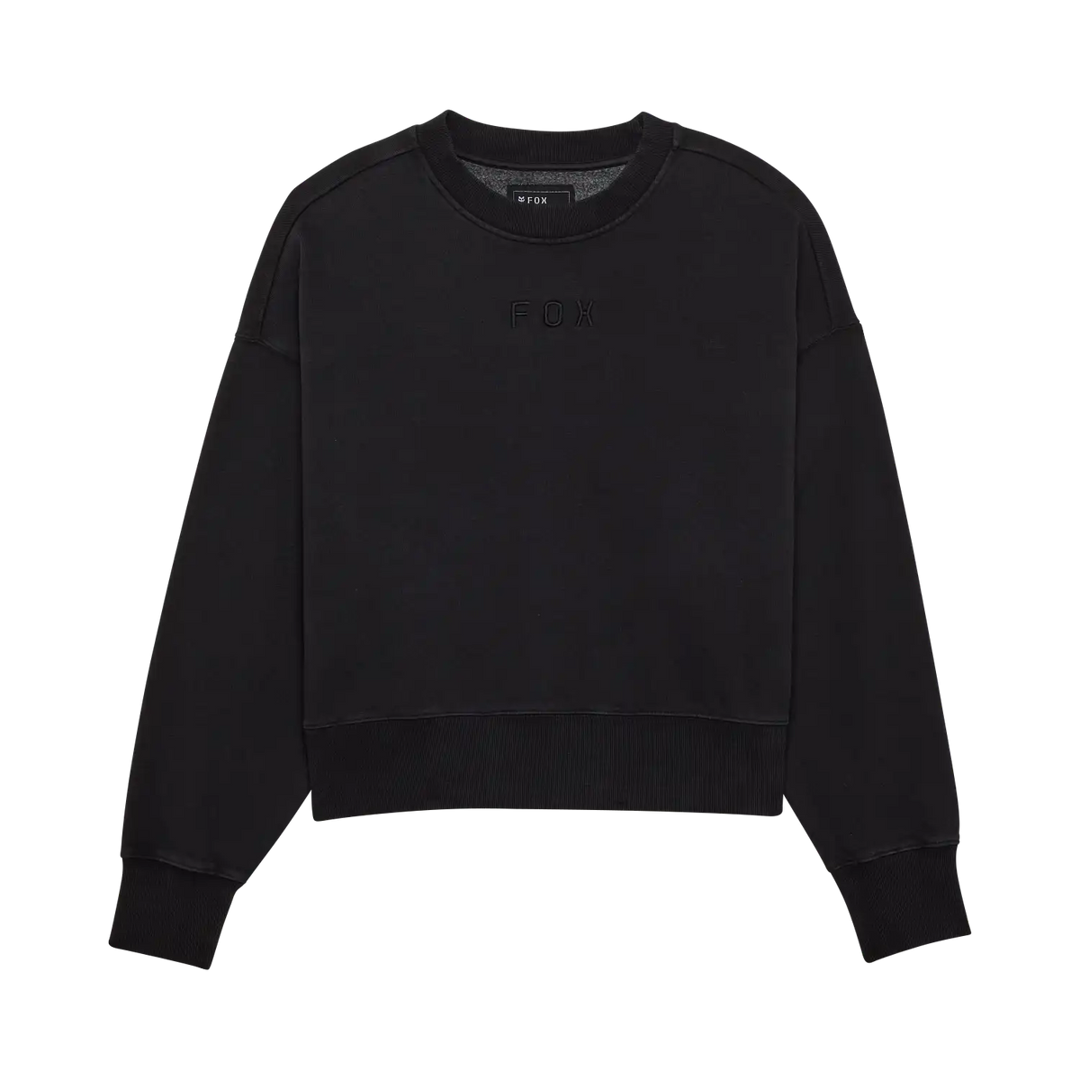 Womens Wordmark Oversized Crew Pullover