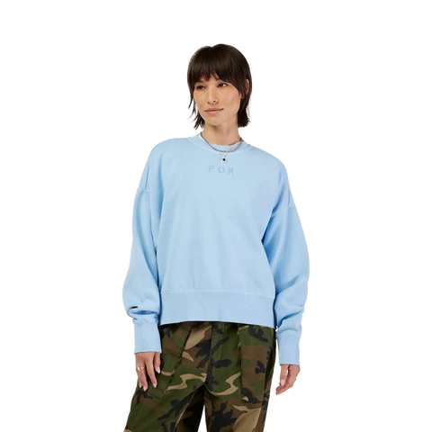 Womens Wordmark Oversized Crew Pullover