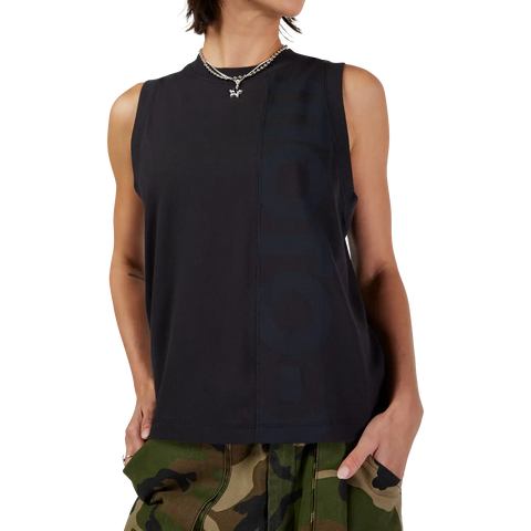 Womens Moto-X Blocked Tank