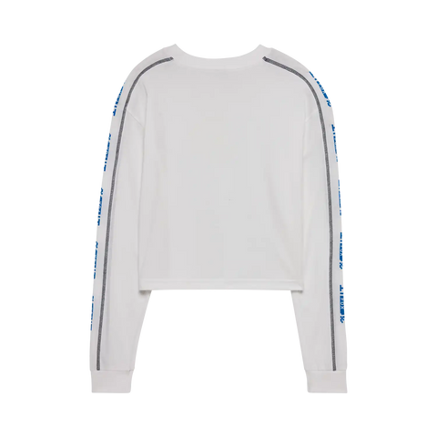 Womens Image Phantom Long Sleeve Crop Tee