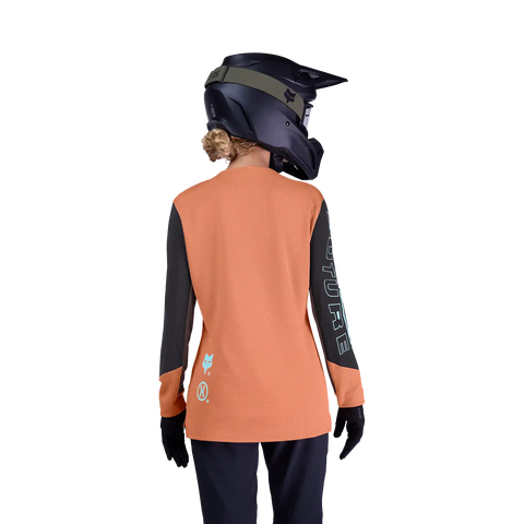 Womens Defend Elevated Long Sleeve Jersey