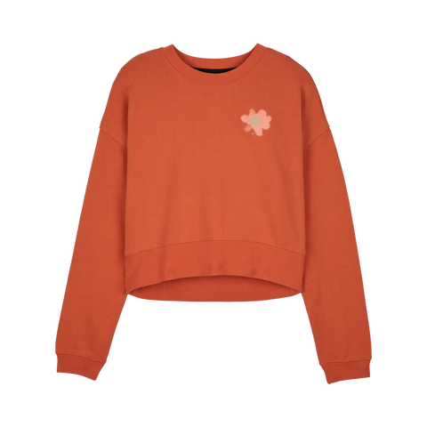 Womens Byrd Pullover Crew Sweatshirt
