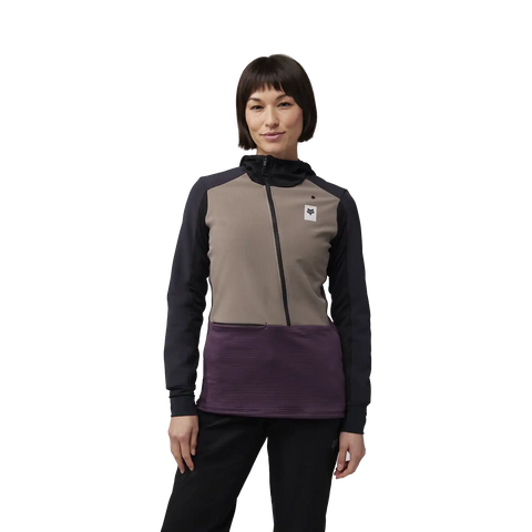 Womens Defend Thermal Hoodie
