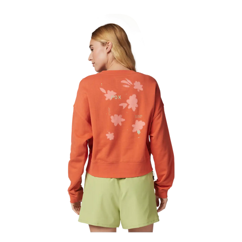 Womens Byrd Pullover Crew Sweatshirt