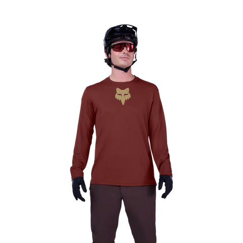 Ranger Fox Head Long Sleeve Jersey