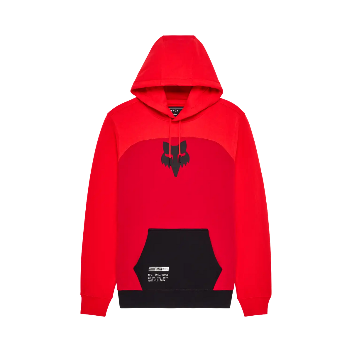 Fracture Paneled Pullover Hoodie