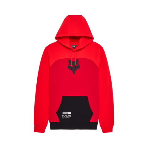 Fracture Paneled Pullover Hoodie