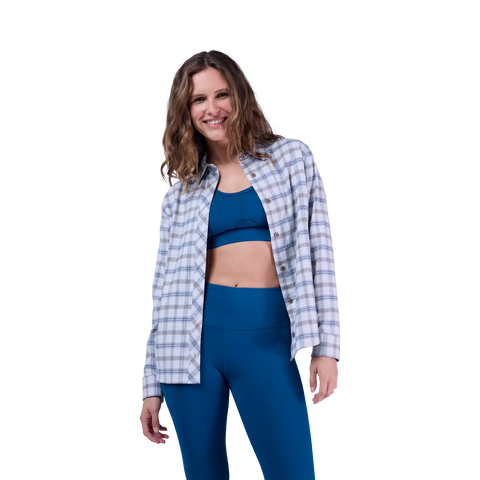Womens Survivalist Core Flannel Long Sleeve Shirt