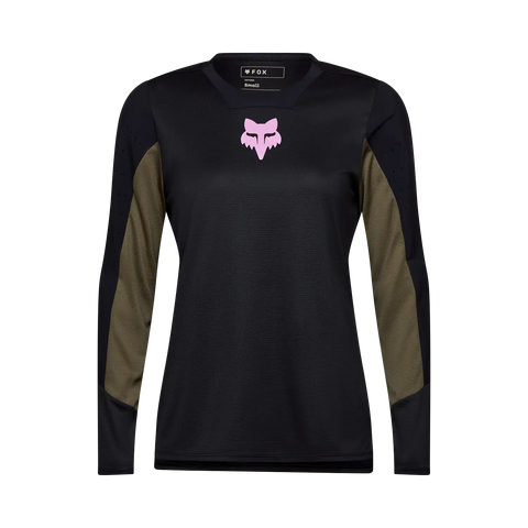 Womens Defend Park Long Sleeve Jersey