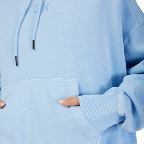 Womens Wordmark Oversized Pullover Hoodie