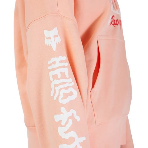Womens Fox x Honda Oversized Pullover Hoodie