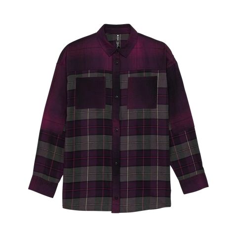 Womens Oversized Flannel Shirt