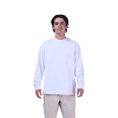 Wordmark Oversized Long Sleeve Tee